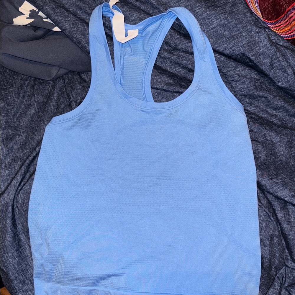 Sky Blue Racerback Tank Top lululemon